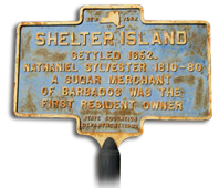 Shelter Island Sign